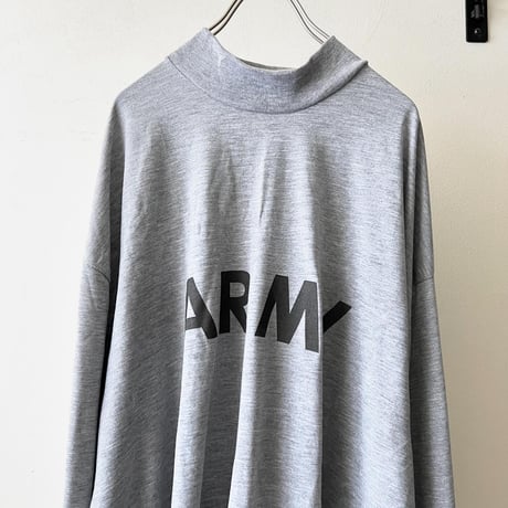 US ARMY Good Silhouette Remake High neck L/S Tee (deadstock)