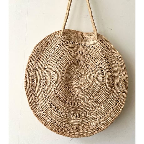 MAISON N.H Paris Circle Bag ( Natural : L )