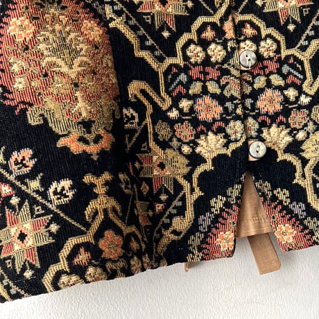 US Vintage Goblin Pattern Vest (made in USA)