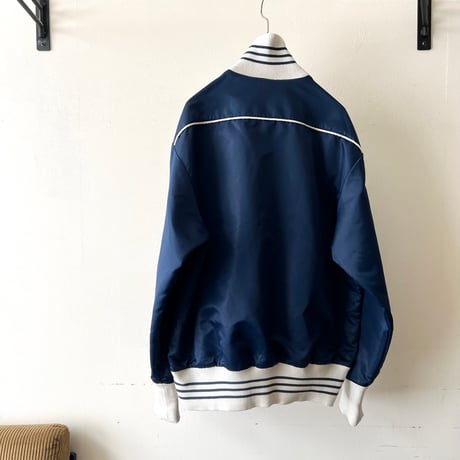 00's adidas Originals Logo & 3Line Design High Neck Nylon JKT