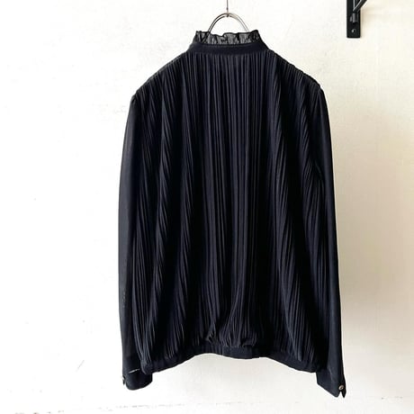 Vintage Frill Collar Sheer Blouse