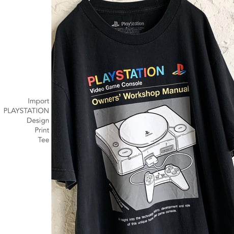 "PLAYSTATION" Design Print Tee