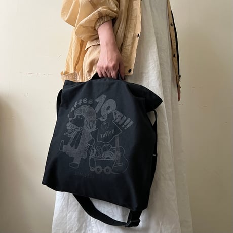 Taffee 10th anniversary goods " LP size 2way Tote Bag "