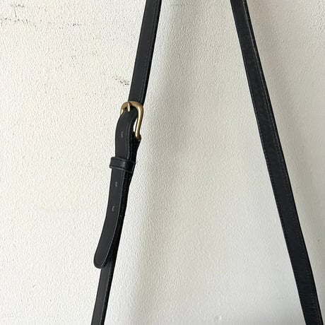 90's OLD COACH Leather Shoulder Bag ( made in USA )
