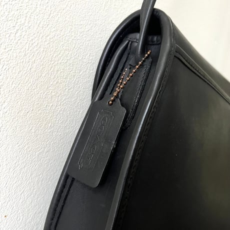 80's Old COACH Leather Shoulder Bag (made in USA)