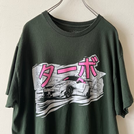Import " ターボ " Graphic Print Tee