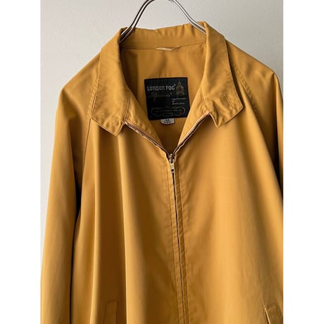60's London Fog Mustard Color Drizzler JKT (made in USA)
