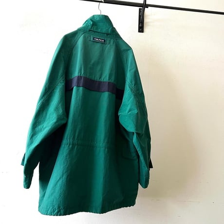 80-90's Nautica Stand Collar Nylon JKT