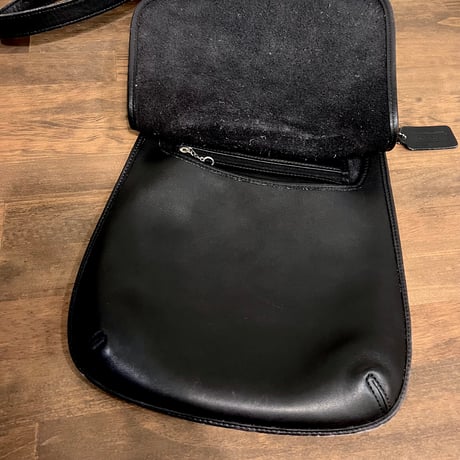 90's Old Coach Flap Shoulder Bag (made in USA)