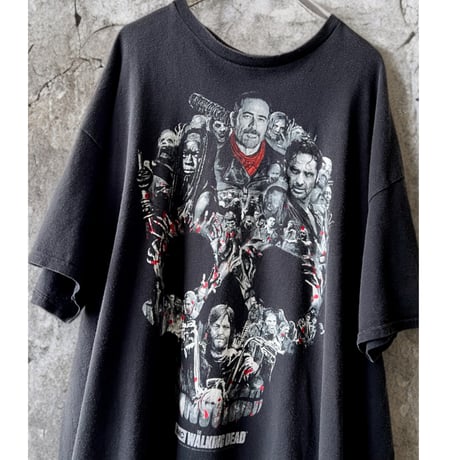 WALKING DEAD Skull Design Print Tee