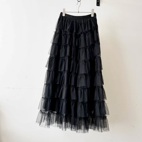 ︎ " Sheer " Long Tulle Skirt