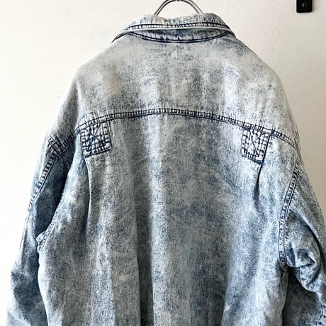 80-90's Bleach Denim Like JKT