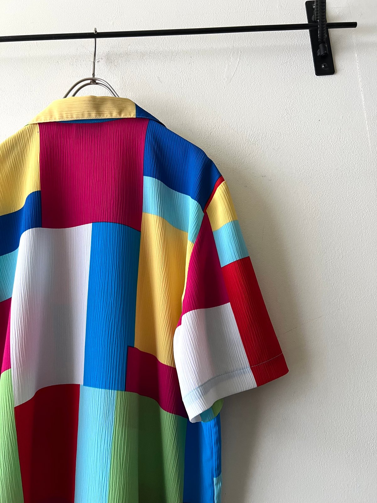 90's US Switch Design Open Collar Shirt | Taffe