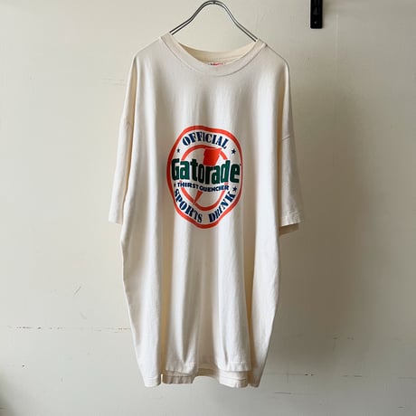 90's Gatorade Big Logo Print Tee (made in USA)
