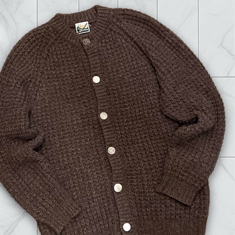 Euro Vintage Aran Knit Cardigan