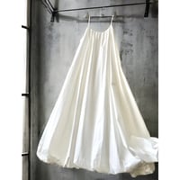 Balloon Silhouette Camisole Long Dress