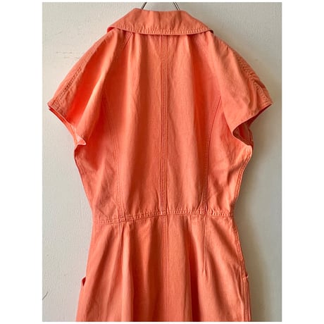 Old FENDI French Sleeve Denim Dress (made in Italy)