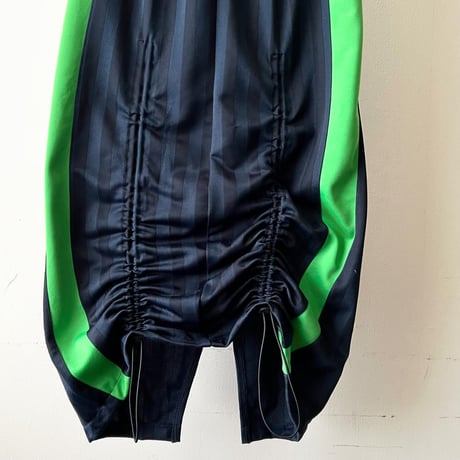 "remake" Drawstring Line Design Long Track Skirt