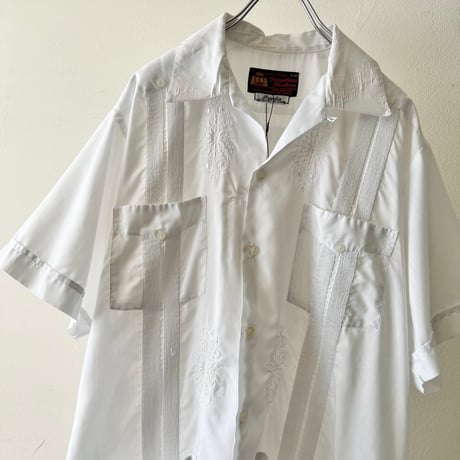Vintage Guayabera Yucateca Cuba Shirt