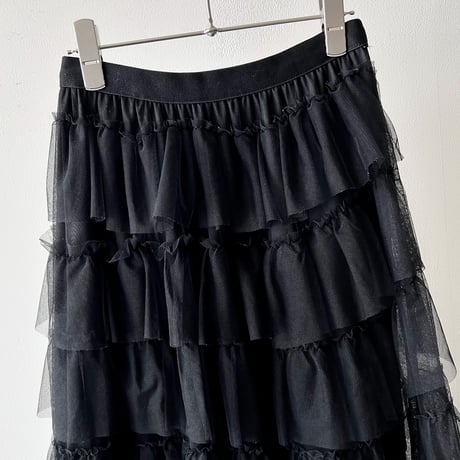 ︎ " Sheer " Long Tulle Skirt