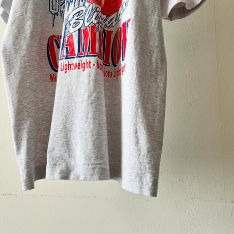 90's Fruits of the loom Boxing Print Tee (made in USA)