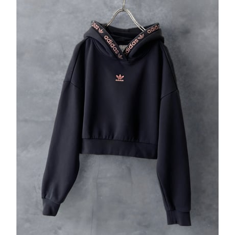 adidas originals Logo Design Short Sweat Hoodie