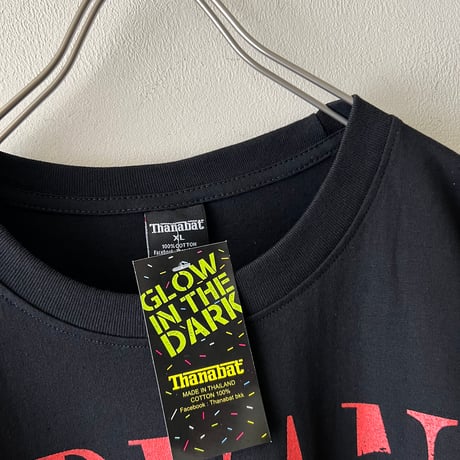 Import Glow in the dark Band Print Tee " NIRVANA "
