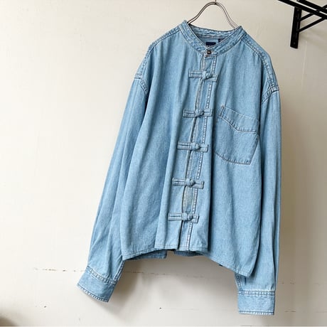 "Remake" Denim China Shirt