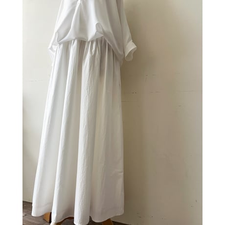 No-sleeve Cotton Long Dress