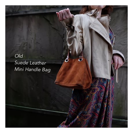 Old Suede Leather ミニBag