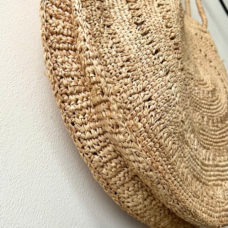 MAISON N.H Paris Circle Bag ( Natural : L )