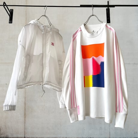 adidas Graphic Print 3Line Design Long Sleeve Tee