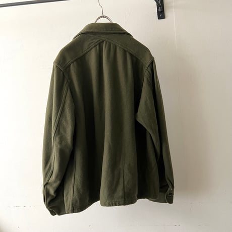 50's Vintage US Army OG-108 Wool Shirt JKT "korea shirt"(M)