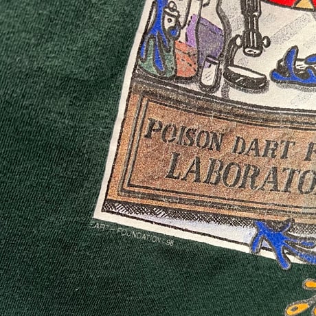 90's Poison Dart Frog Print Tee (made in USA)