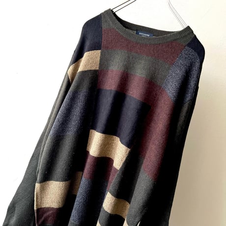 90-00's Dockers Switch Pattern Knit Sweater