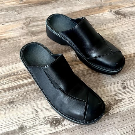 NAOT Leather Sabot Sandals