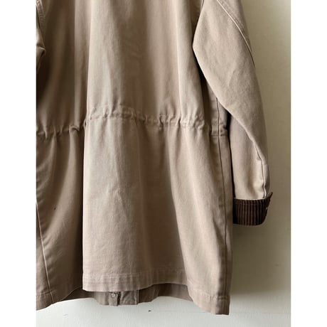 90's Denim & co. Corduroy Collar Hunting JKT