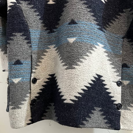 80's Ranch Next Native Pattern Rug JKT (made in England)