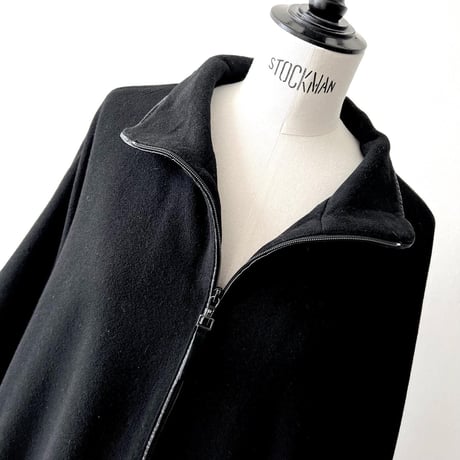 Euro Vintage Zip-up Cape Coat
