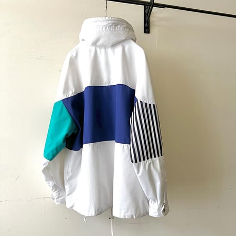 80-90's Switch Design Big Collar Nylon JKT