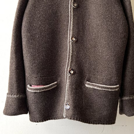 Euro Vintage Tyrolean Knit Cardigan