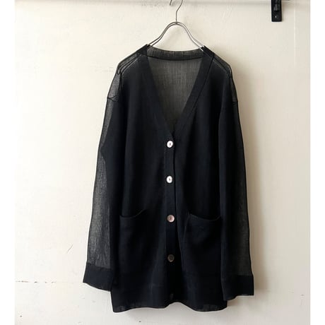 Sheer Long Cardigan