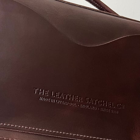 The Leather Satchel Co. 2way Leather Shoulder Bag (made in Liverpool ,England)