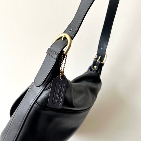 80-90's Old Coach Flap Shoulder Bag (made in USA)
