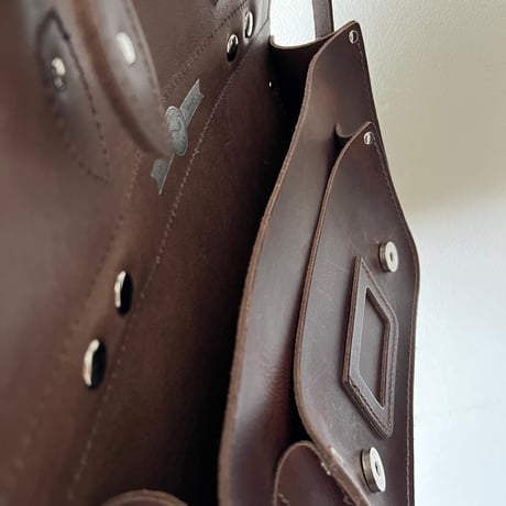The Leather Satchel Co. 2way Leather Shoulder Bag (made in Liverpool ,England)