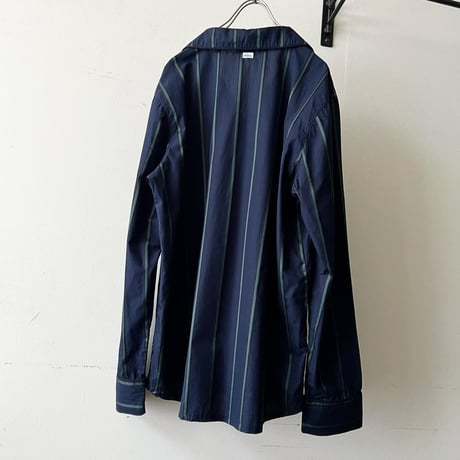 Old Schiesser Stripe Pattern Shirt & Easy Pants 2piece-Sets