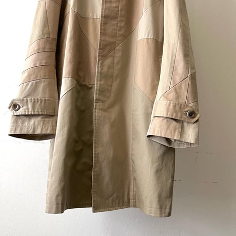 ANREALAGE Panel Patchwork Linen Cotton Coat (00's made in japan)