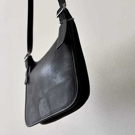 00's (2000) Old Coach Flap Shoulder Bag (made in USA)