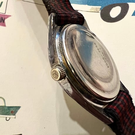 70's  Vintage Mickey Mouse 手巻き腕時計