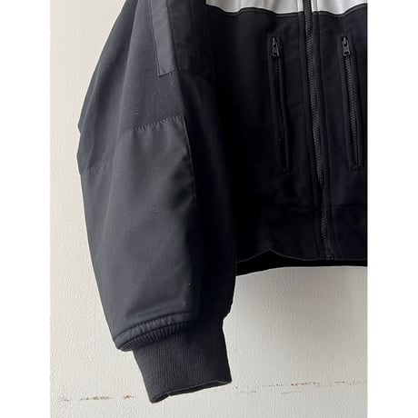 UK Police Reflector Line Windproof Fleece JKT (size: Large/Short)